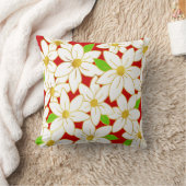 ホリデーフラワーズ クッション (ブランケット)