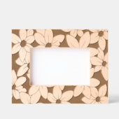 ホリデーフラワーズ レーザー彫刻フレーム (正面)