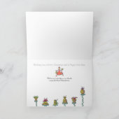 ホリデーフルーツケーキカード シーズンカード (内部)