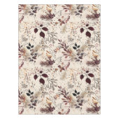 ホリデーフローラ水彩乾燥した花 テーブルクロス (正面)