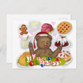 ホリデーフード ポストカード (正面/裏面)