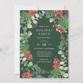 ホリデーブッシュパーティの招待状 招待状 (正面)