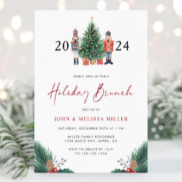 ホリデーブランチ招待状 招待状