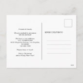 ホリデーブルーのドア シーズンポストカード (裏面)