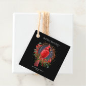 ホリデーブレッシングリース  ユール クリスマス カーディナル フェイバータグ (インサイチュ)