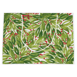 ホリデーブーケ抱き枕 ラージペーパーバッグ