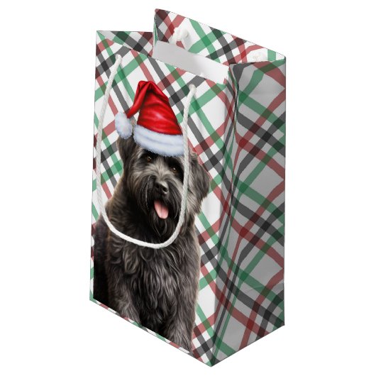 ホリデーブービエとフェスティバルプラディクリスマス スモールペーパーバッグ (裏面アングル)