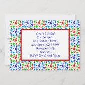 ホリデーブーメランズ 招待状 (裏面)