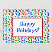 ホリデーブーメランズ 招待状 (正面/裏面)