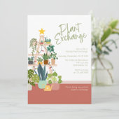 ホリデープラントエクスチェンジ招待状 招待状 (スタンド正面)