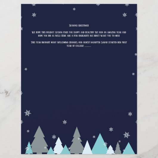 ホリデープリンタ紙 (正面)