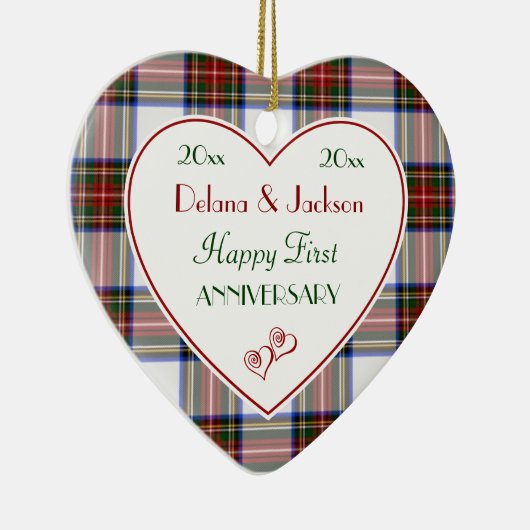 ホリデープレイド1周年記念クリスマスオーナメント セラミックオーナメント (右)