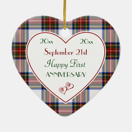 ホリデープレイド1周年記念クリスマスオーナメント セラミックオーナメント (裏面)