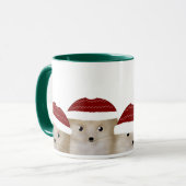 ホリデーヘッジホグ マグカップ (正面左)