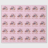 ホリデーベアラッピング紙 ラッピングペーパー (フラット)