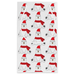 ホリデーベアースモール抱き枕 スモールペーパーバッグ