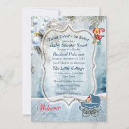 ホリデーベビーシャワー 招待状