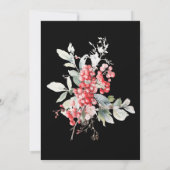 ホリデーベリクラシカルーズクリスマスパーティー 招待状 (裏面)