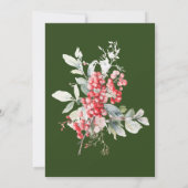 ホリデーベリクラシカルーズクリスマスパーティー 招待状 (裏面)