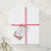 ホリデーベリクラシカルーズモノグラムギフトラベル ギフトタグ (より糸付き)