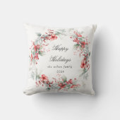 ホリデーベリクラシカルーズモノグラム クッション (正面)