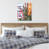 ホリデーベリーとライト – マーサズヴィネヤード キャンバスプリント (インサイチュ (寝室))