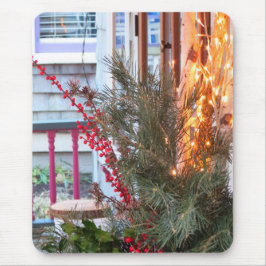 ホリデーベリーとライト – マーサズヴィネヤード マウスパッド