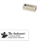 ホリデーベルズネーム差出人住所 ラバースタンプ (押印)