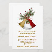 ホリデーベルズ招待状 招待状 (正面/裏面)