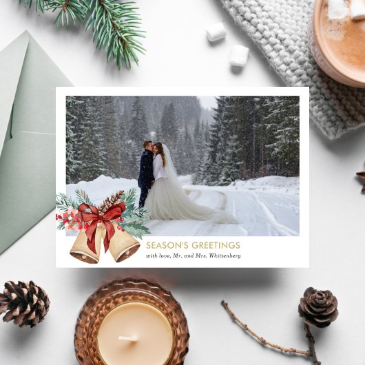 ホリデーベルフォトホリデーカード シーズンカード