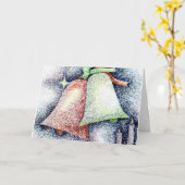 "ホリデーベル" カード (黄色い花)