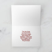 ホリデーペンギンお洒落トリオ カード (内部)