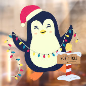 ホリデーペンギンデコール：ノースポール応援 ウィンドウサイン (シート2)