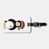 ホリデーペンギン ラゲッジタグ (正面横)