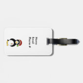 ホリデーペンギン ラゲッジタグ (裏面横)