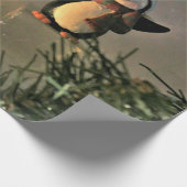 ホリデーペンギン ラッピングペーパー (角)