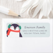 ホリデーペンギン ラベル (インサイチュ)