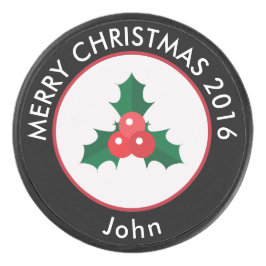 ホリデーホッケーパック/クリスマスホリー&ベリー アイスホッケーパック