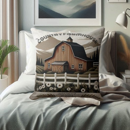 ホリデーホームカントリー素朴ファームハウスミニマリスト クッション
