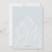 ホリデーホームクリスマスパーティー 招待状 (裏面)