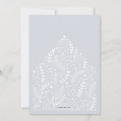 ホリデーホームクリスマスパーティー 招待状 (裏面)