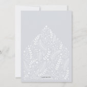 ホリデーホームクリスマスパーティー 招待状 (裏面)