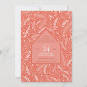 ホリデーホームクリスマスパーティー 招待状 (正面)