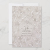 ホリデーホームシャンパンきらめくクリスマスパーティー 招待状 (正面)