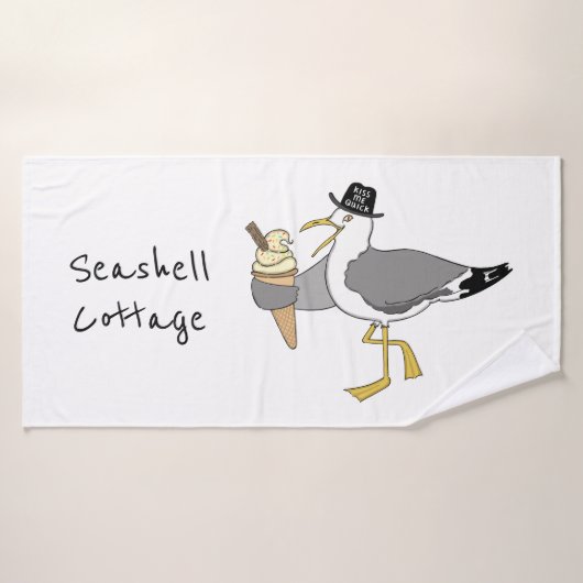 ホリデーホームバイザシーキスメクイックシーガル バスタオル (バスタオル)