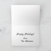 「ホリデーホーム」クリスマスカード シーズンカード (内部)