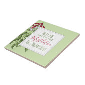 ホリデーボお洒落タニカルクリスマス タイル (側面)