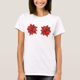 ホリデーボウブラ（赤） Tシャツ