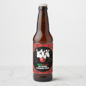ホリデーボウリング ビールラベル (正面)