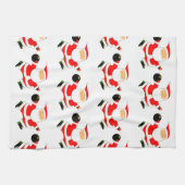 ホリデーボウルボーリングギフト キッチンタオル (横)